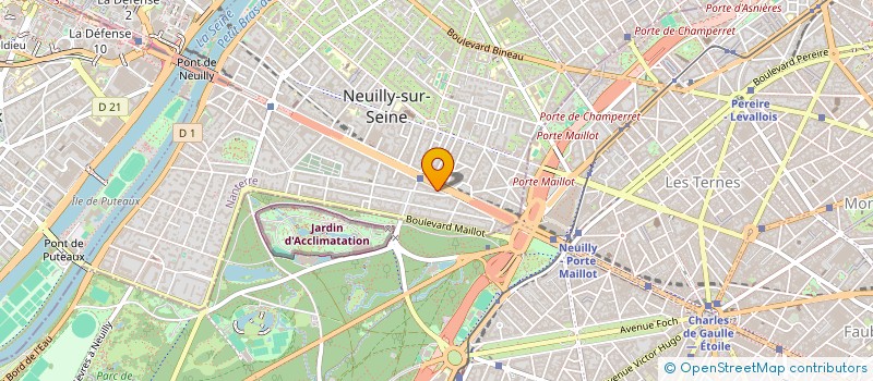 localisation de l'entreprise STORA ENSO HOLDING FRANCE à NEUILLY-SUR-SEINE