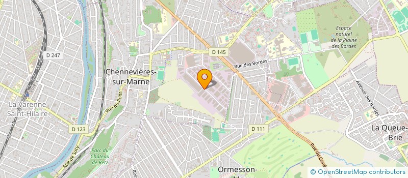 localisation de l'entreprise STORAGE 26  CHENNEVIERES-SUR-MARNE