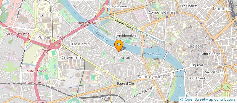 localisation de l'entreprise STORAGE LAB  TOULOUSE