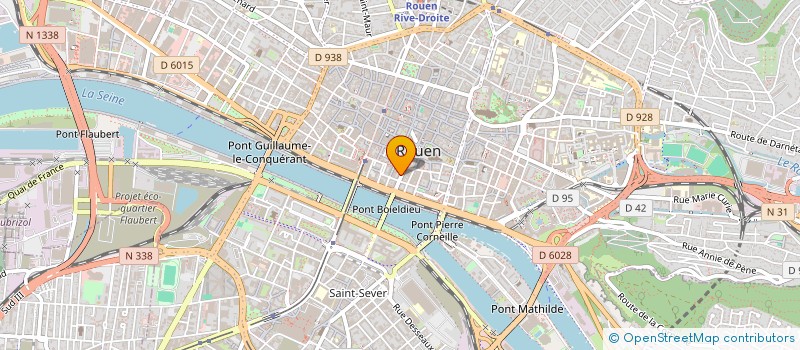 localisation de l'entreprise STORAL à ROUEN