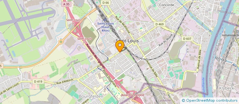 localisation de l'entreprise STORAMA  SAINT-LOUIS
