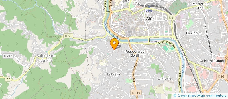 localisation de l'entreprise STORDEUR PATRIMOINE  ALES