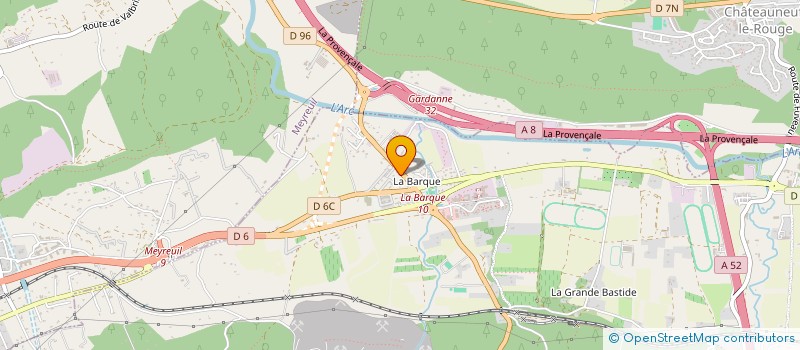 localisation de l'entreprise STORE 2000  FUVEAU