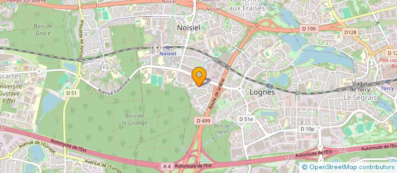 localisation de l'entreprise STORE 77 à LOGNES