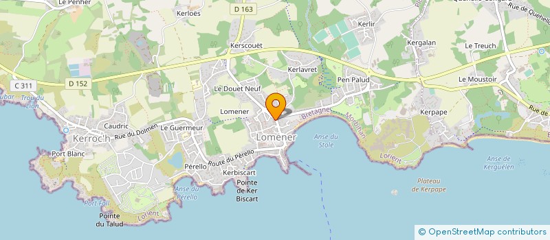 localisation de l'entreprise STORE CONCEPT ENTREPRISES à PLOEMEUR