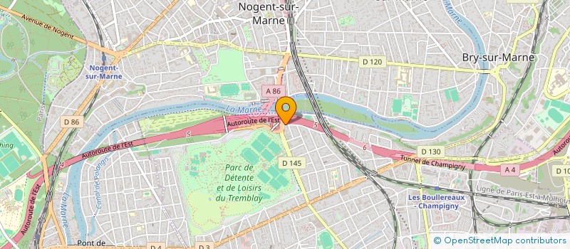 localisation de l'entreprise STORE DIZINE à CHAMPIGNY-SUR-MARNE