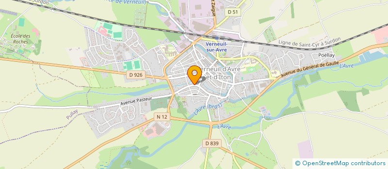 localisation de l'entreprise STORE ELECTRONIC à VERNEUIL D'AVRE ET D'ITON