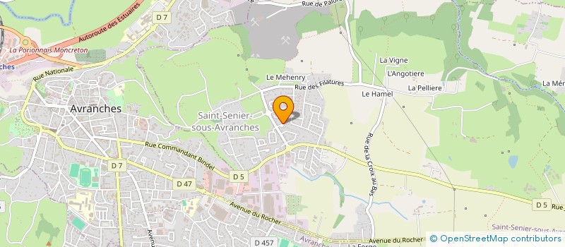 localisation de l'entreprise STORE ET FERMETURE DE LA BAIE à SAINT-QUENTIN-SUR-LE-HOMME