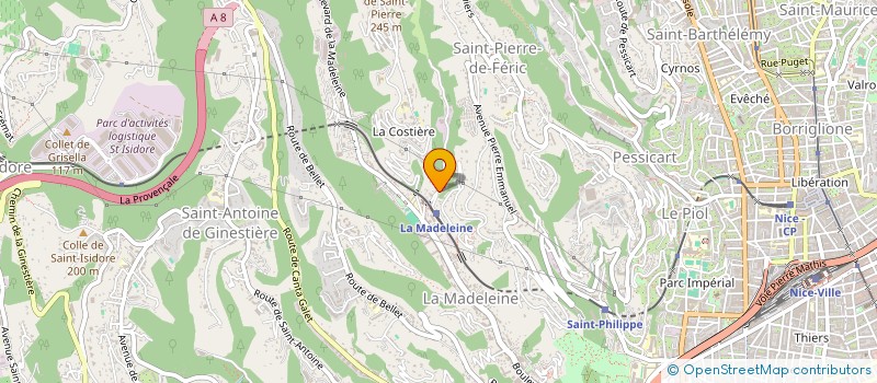 localisation de l'entreprise STORE GPS à NICE