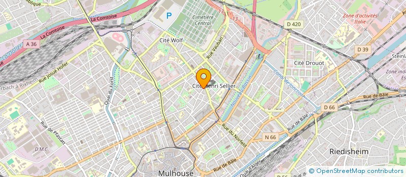 localisation de l'entreprise STORE GROUPE à MULHOUSE