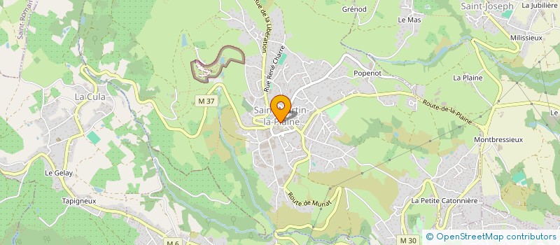 localisation de l'entreprise STORE HORIZON  SAINT-MARTIN-LA-PLAINE