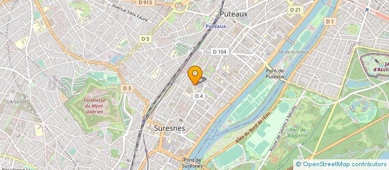 localisation de l'entreprise STORE PLUS à SURESNES