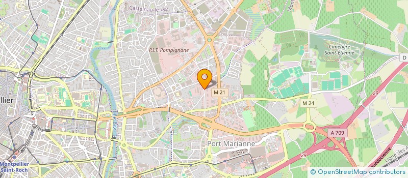 localisation de l'entreprise STORE SYSTEM SERVICES à MONTPELLIER