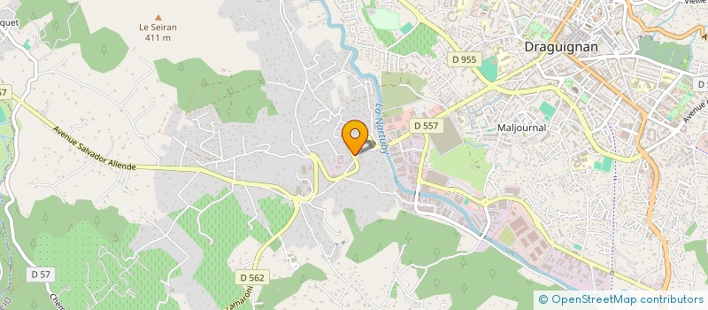 localisation de l'entreprise STOREL à DRAGUIGNAN