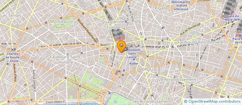 localisation de l'entreprise STORELUX DEVELOPPEMENT à PARIS