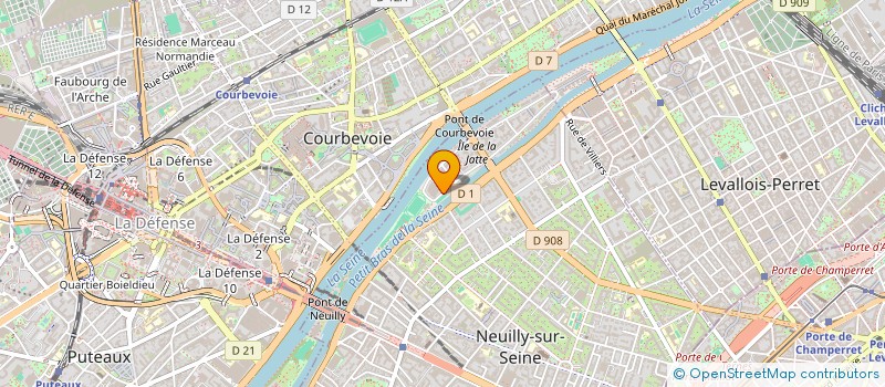 localisation de l'entreprise STOREQUEST à NEUILLY-SUR-SEINE