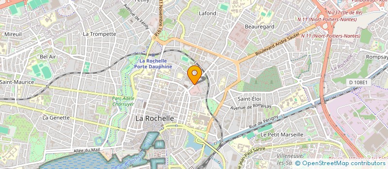 localisation de l'entreprise STORES 2007 VOLETS à LA ROCHELLE