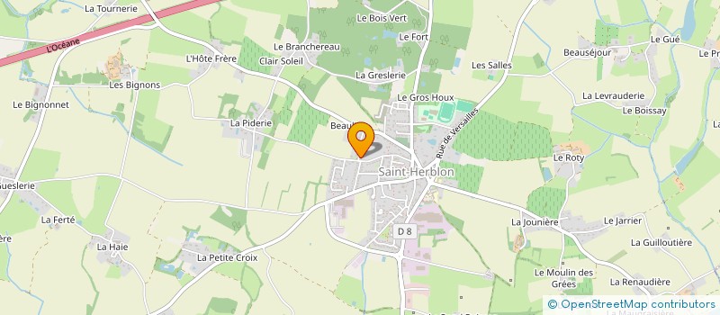 localisation de l'entreprise STORES 49 à VAIR-SUR-LOIRE