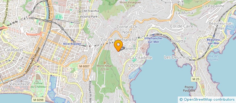 localisation de l'entreprise STORES ALU PICCIONE à VILLEFRANCHE-SUR-MER