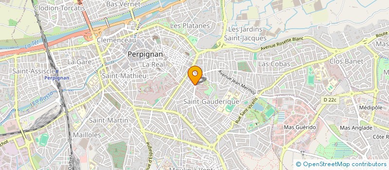 localisation de l'entreprise STORES BATLLE à PERPIGNAN