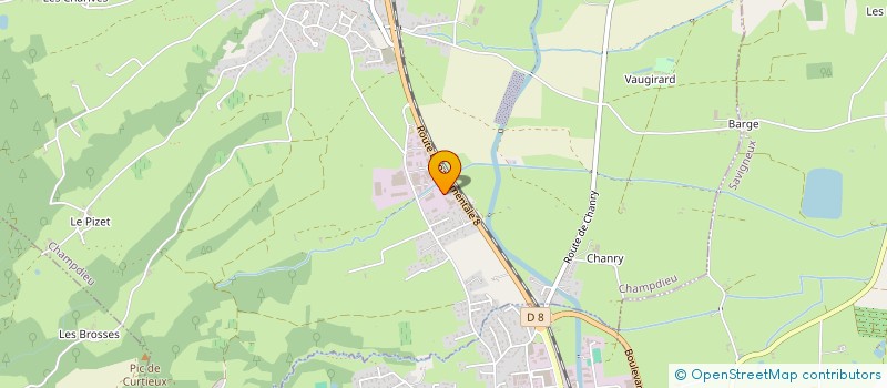 localisation de l'entreprise STORES BLANCHARD  CHAMPDIEU