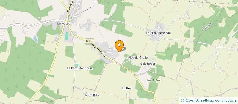 localisation de l'entreprise STORES DU POITOU à LAVOUX