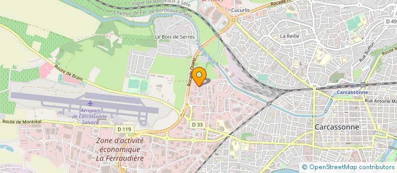 localisation de l'entreprise STORES ET ENSEIGNES à CARCASSONNE
