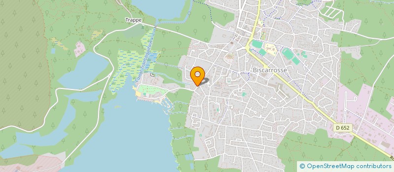 localisation de l'entreprise STORES ET FERMETURES DU SUD OUEST  BISCARROSSE