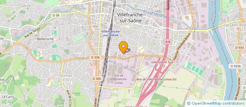 localisation de l'entreprise STORES ET LOISIRS à VILLEFRANCHE-SUR-SAONE