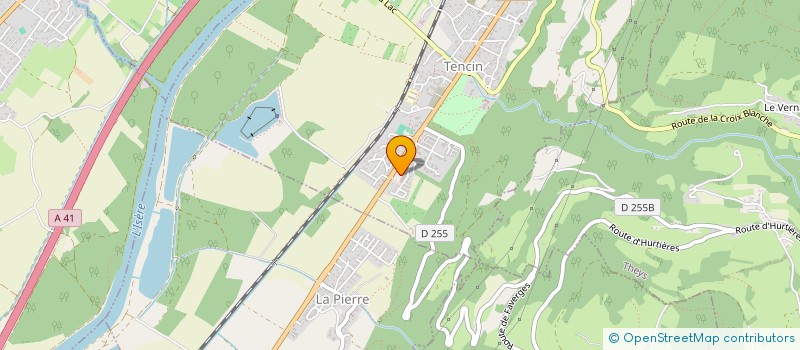 localisation de l'entreprise STORES ET OUVERTURES RM à LE CHEYLAS