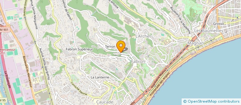 localisation de l'entreprise STORES GIORDANO ERIC ET FILS à NICE