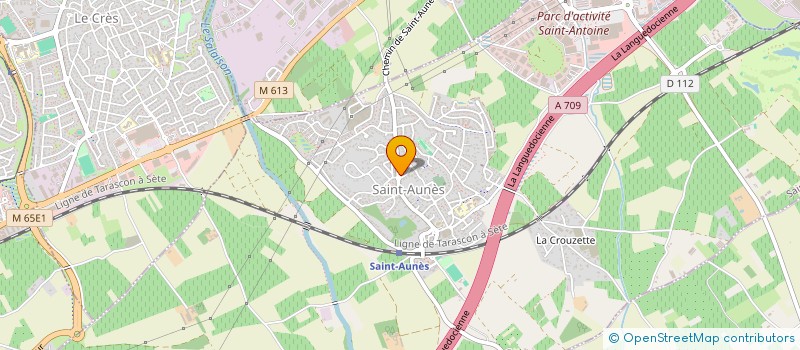 localisation de l'entreprise STORES MONTPELLIERAINS à SAINT-AUNES