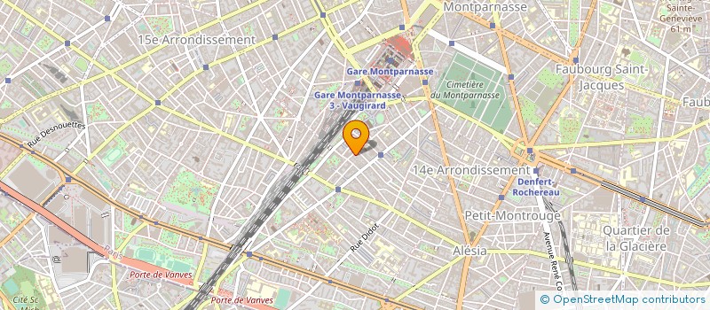 localisation de l'entreprise STORES PLAISANCE à PARIS