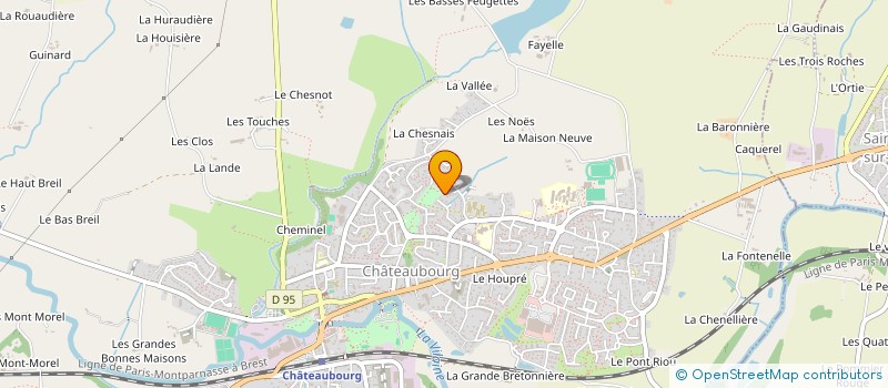 localisation de l'entreprise STORES SOLUTIONS SERVICE à CHATEAUBOURG