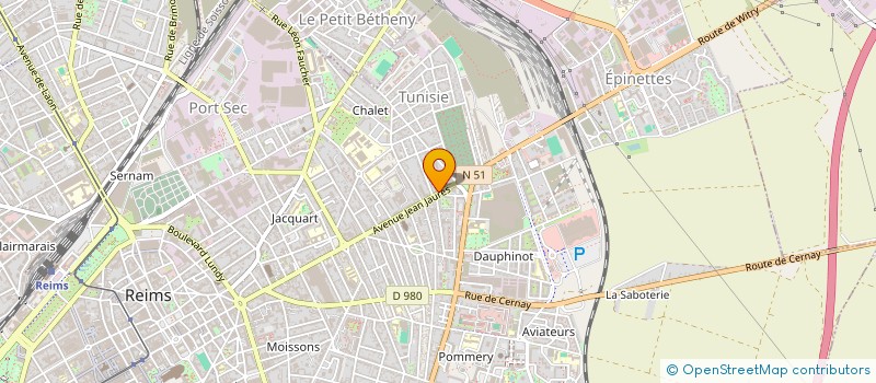 localisation de l'entreprise STORES TERRASSES ET PERGOLAS  REIMS