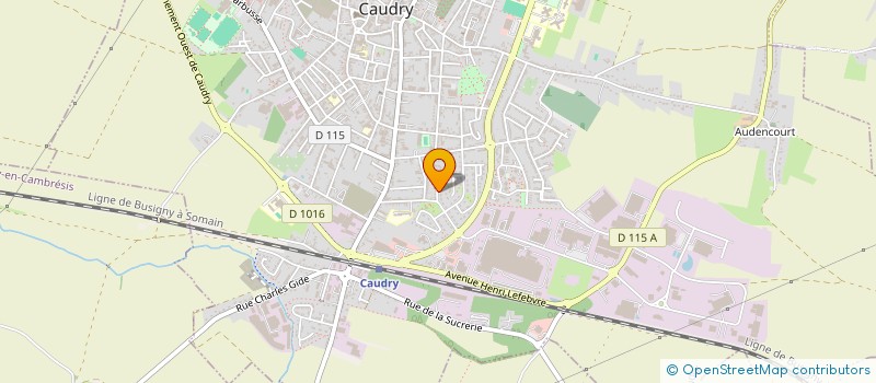 localisation de l'entreprise STORES VOLETS SERVICES à CAUDRY