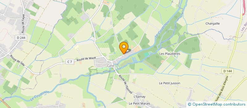 localisation de l'entreprise STORES VOLETS SOLUTIONS à LES BOIS D'ANJOU
