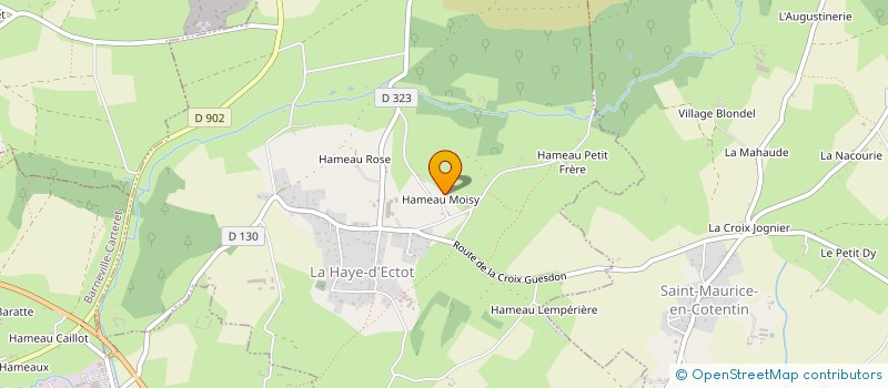 localisation de l'entreprise STORESCOP  LA HAYE-D'ECTOT