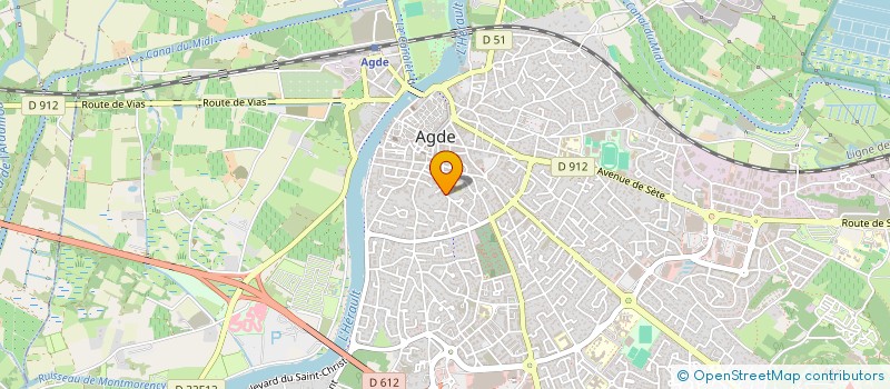 localisation de l'entreprise STORGE  AGDE