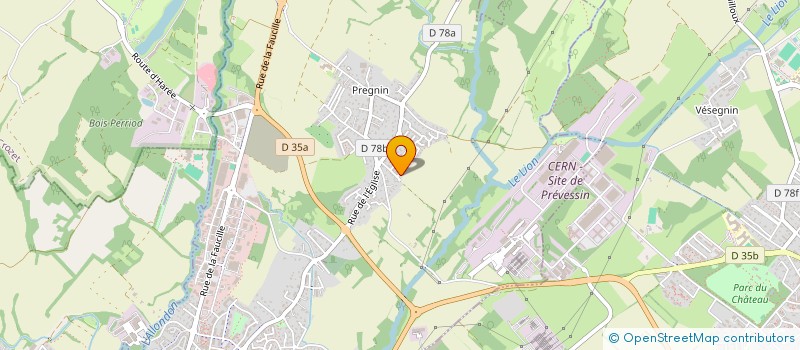localisation de l'entreprise STORGE à SAINT-GENIS-POUILLY