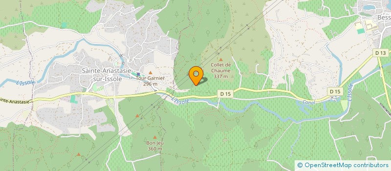 localisation de l'entreprise STORGE-PHILIA à BESSE-SUR-ISSOLE
