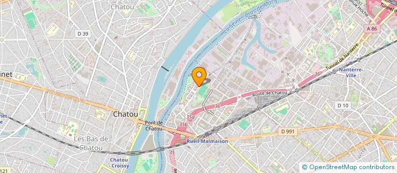 localisation de l'entreprise STORGOSA à RUEIL-MALMAISON
