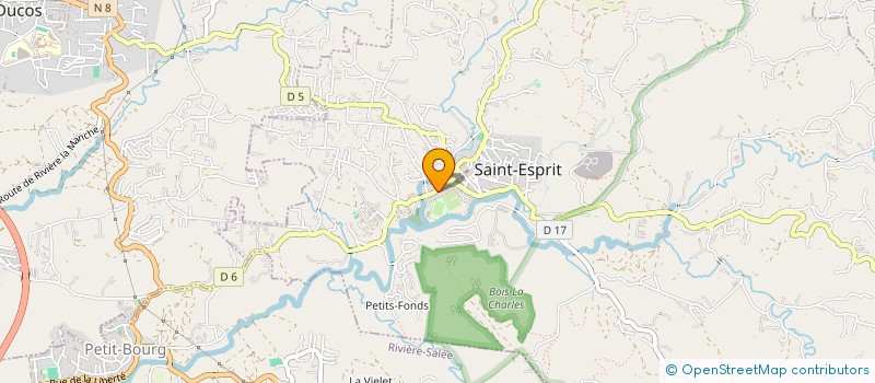 localisation de l'entreprise STORI SARL à SAINT-ESPRIT