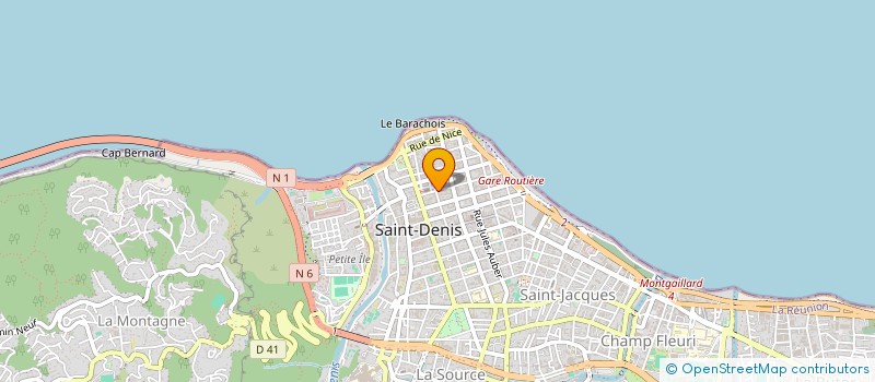 localisation de l'entreprise STORIA à SAINT-DENIS