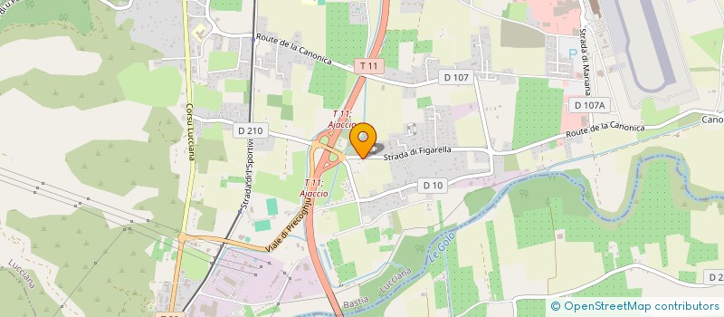 localisation de l'entreprise STORIA CORSA à LUCCIANA