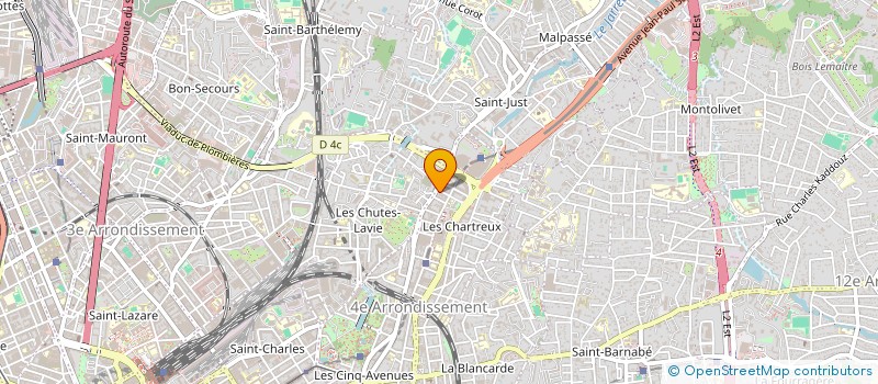 localisation de l'entreprise STORIC CARROSSERIE  LE PUY SAINTE REPARADE