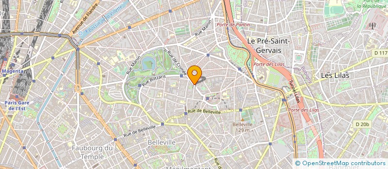 localisation de l'entreprise STORIDO CHOLLETON à PARIS