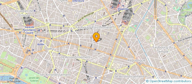 localisation de l'entreprise STORIES  PARIS