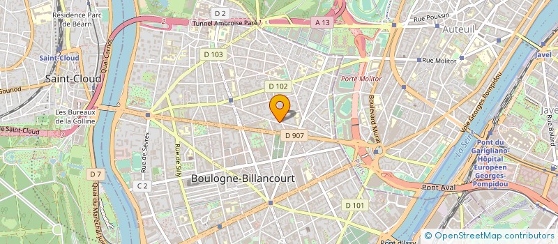 localisation de l'entreprise STORIES DESIGNED FOR CONSUMERS à BOULOGNE-BILLANCOURT