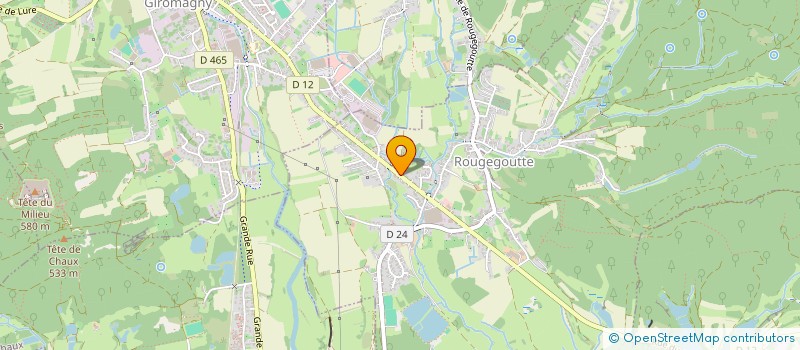 localisation de l'entreprise STORIES SERVICES  ROUGEGOUTTE